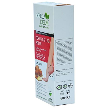 Herbaderm Topuk Çatlağı için Krem 60 ml