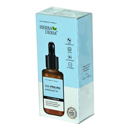 Superserum Aha-Peeling Doğal Yüz Serumu 30 ML