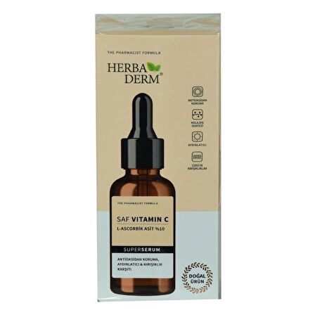 Herbaderm Superserum Saf Vitamin C 30 Ml