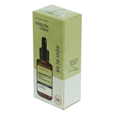 Herbaderm Superserum BioHydration Hemi-Squala Yüz Serumu 30 ML