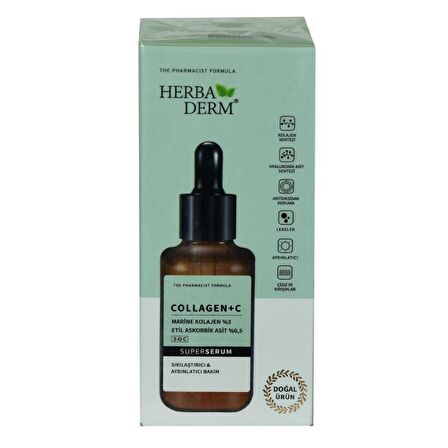 Herbaderm Superserum Collagen + Vitamin C 30 Ml