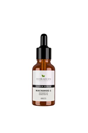 Herbaderm Superserum Niacinamide %15 Glikolikasit %5