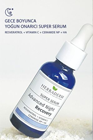 Herbaderm Superserum Yoğun Onarıcı Gece Kompleksi 30 ML