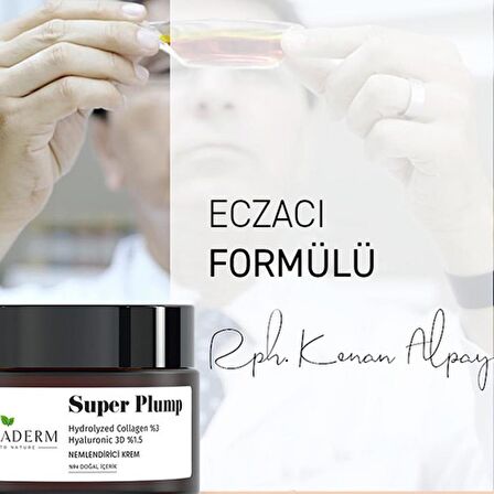 Herbaderm Super Plump Dolgunlaştırıcı ve Kırışıklık Karşıtı Nemlendirici Krem 50ML