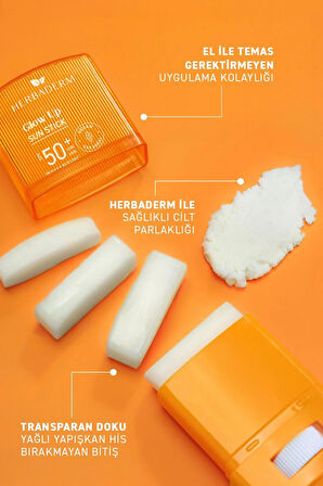 Herbaderm Stıck Güneş Koruyucu SPF 50+ Leke Karşıtı & Aydınlatıcı 19 gr
