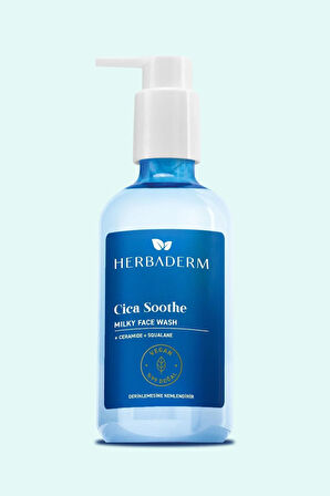 Herbaderm Cıca Yüz Temizleme Jeli, Hassas, Kızarık Ciltler 250 ml