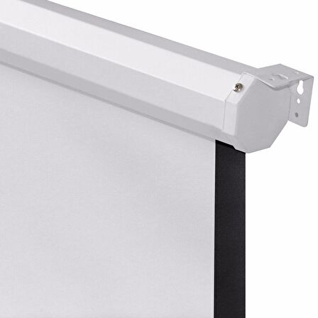 Codegen AX-20 200x200 cm Storlu Manuel Projeksiyon Perdesi (Arkası Siyah Fonlu)