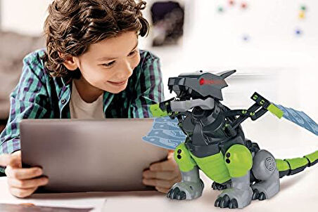 64326 Robotik Laboratuvarı, Mecha Dragon, Bilimsel Oyuncak, Multicolor