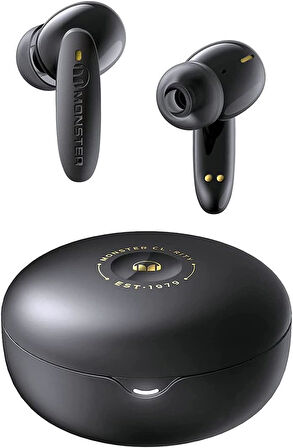 Audio Clarity 108 ANC Black | Noise Cancelling ANC Aktif Gürültü Önleyici Kablosuz/Wireless/Bluetooth Kulak İçi/In-ear earbuds Kulaklık w/mic