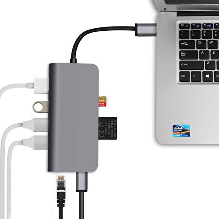 Codegen Type-C – 8in1 USB 3.0/HDMI/3.1/RJ45 CDG-CNV40