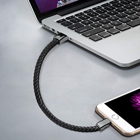 Codegen USB 3.1 Type-C Deri Bileklik Şarj Data Kablosu CDG-CNV54