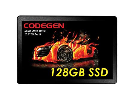 Codegen 2.5 İnç 128 GB Sata 450 MB/s 500 MB/s SSD 