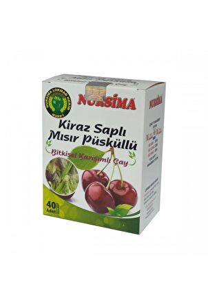 NEŞE NATURAL KİRAZ SAPLI MISIR PÜSKÜLLÜ BİTKİ ÇAYI 40 SÜZEN POŞET