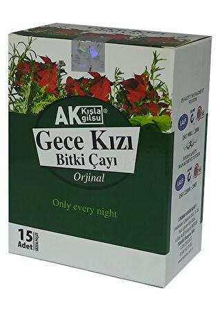 Gece Kızı Bitki Çayı 15 'li Süzen Poşet