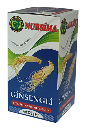 Ginsengli Bitkisel Karışımlı Macun 420 gr