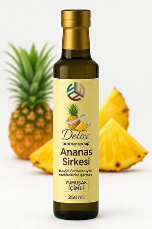 Ananas Sirkesi Doğal Fermantasyon Pineapple Vinegar 250 ML