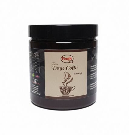 Findit Form Dayss Coffee-Ginsengli 100 gr