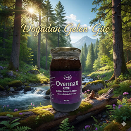 Findit Overmax Bitkisel Karışımlı Atom Macun 420 gr