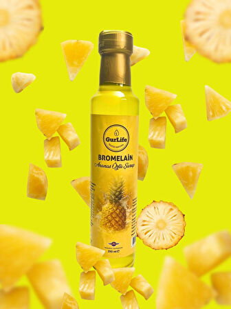 Ananas Özlü Bromelain Şurubu 
