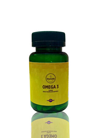 GurLife- Omega 3 İçeren Bitki Tohumları Kapsülü