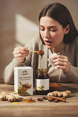 esfabey Ballı Zencefilli Bitkisel Karışımlı Macun 420gr