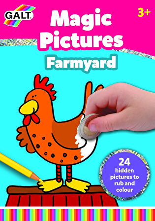 Magic Pictures Farmyard 3 Yaş+ Aktivite Kitabı (L1404B)