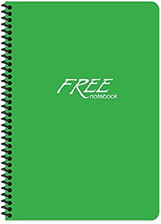 Defter-6Lı Paket Kapak Free Yp.Çizgili PP A5 80 Color Yeni