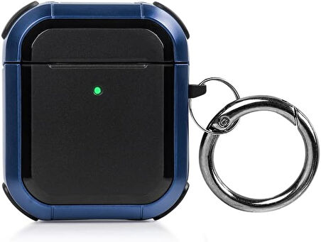 Apple AirPods Kılıfı, Sert, Koyu Mavi