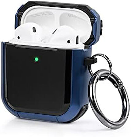 Apple AirPods Kılıfı, Sert, Koyu Mavi