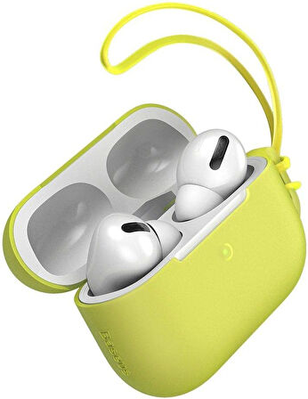 Lets Go Jelly, AirPods Pro Kulaklık Koruma Kılıfı, Sarı