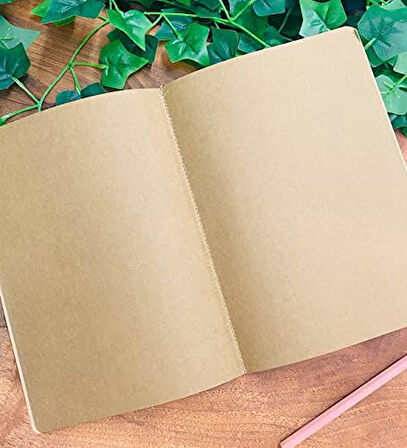 Tasarımlı Geri Dönüşümlü Kraft Defter
