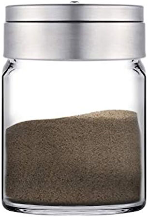 Basic Metal Kapakli Tuzluk- Biberlik- 2'Li- 110 Cc, 43880S00, Şeffaf