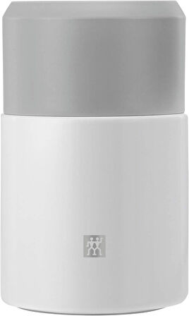 Thermo Yemek Kavanozu, Paslanmaz Çelik, Beyaz-Gri, 700 ml