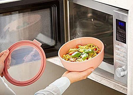 - Multi Bowl Cirqula Round - Kapaklı Saklama Kabı - Buzdolabı için hava geçirmez saklama kutusu ve mikrodalga fırın kabı olarak uygundur - 500 ml - Canlı Leylak