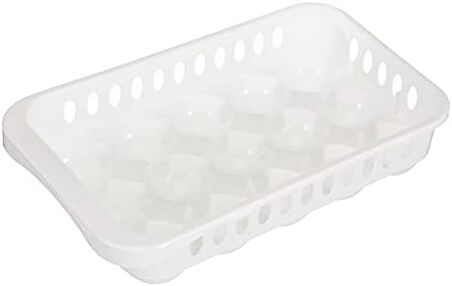 Home MTF.04275.00 15 Bölmeli Plastik Kapaklı Yumurta Saklama Kutusu Düzenleyici Yumurta Saklama Kabı, Standart, Medium