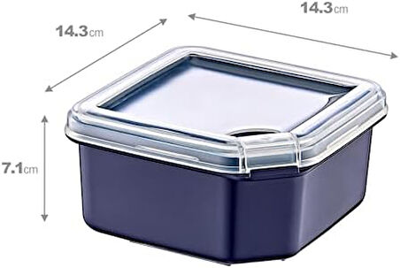 Q-Box Saklama Kabı 1000 ML LACİVERT