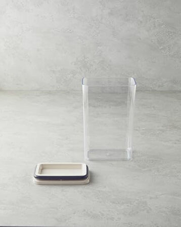 Home Colessa Plastik Saklama Kabı 700 ml Krem
