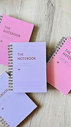 Tanıtım Sert Mukavva Kapaklı Spiralli 80 Yaprak Kareli A5 Defter, Not Defteri, Okul Defteri, 8 Farklı Renk Seçeneği, Ofis İçin İdeal, Planlayıcı (Marine Blue Kapak Rengi)