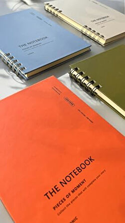 Tanıtım Spiralli 80 Yaprak Kareli A5 Defter, Not Defteri, Okul Defteri, 4 Farklı Renk Seçeneği (01 Light Grey)
