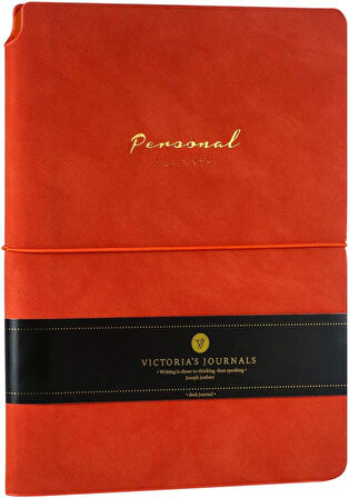 JOURNALS KUKA DOTTED JOURNAL (6.3 x 8.5 inches, 192 dotted pages) (Coral)