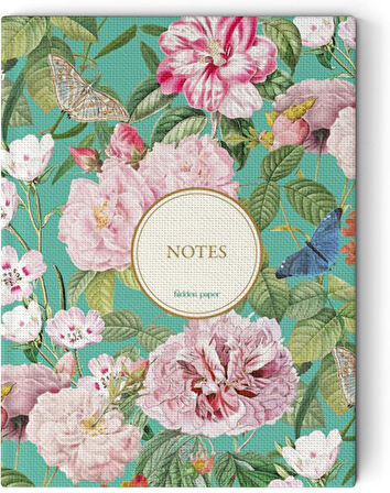 Ciltli Çizgili Notebook, Defter, Not Defteri, Sert Kapak, A5 Boyut - No:6