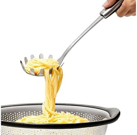 SteeL 3120300 paslanmaz çelik spagetti kaldırıcı, paslanmaz çelik