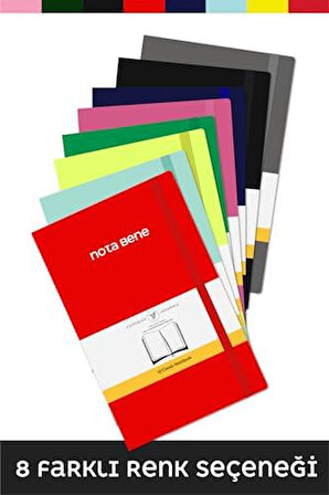 Journals Nota Bene Classic Esnek Kapak Defter 13x21 cm (Lacivert)