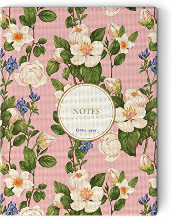 Ciltli Çizgili Notebook, Defter, Not Defteri, Sert Kapak, A5 Boyut - No:9