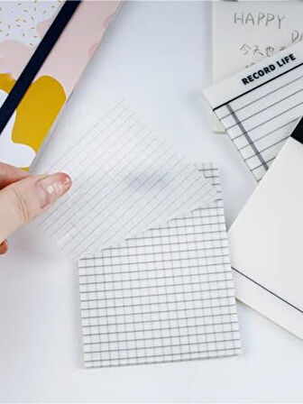 Yapışkanlı Post it Not Kağıdı Postit Gridnot Post-it (Grid)
