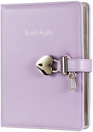 Hush Pastel Kilitli Defter ve Kalem Çantası Seti