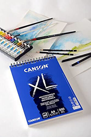 Spp Canxl Mix Media 30S A4 300G Çok Amaçlı Blok