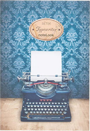 Scrikss Retro Typewriter Multi Defter