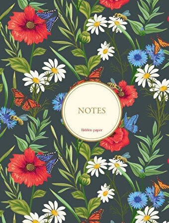 Ciltli Çizgili Notebook, Defter, Not Defteri, Sert Kapak, A5 Boyut - No:5