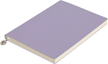Classic Esnek Kapak Çizgili Defter, 14.8x21 cm -Lila